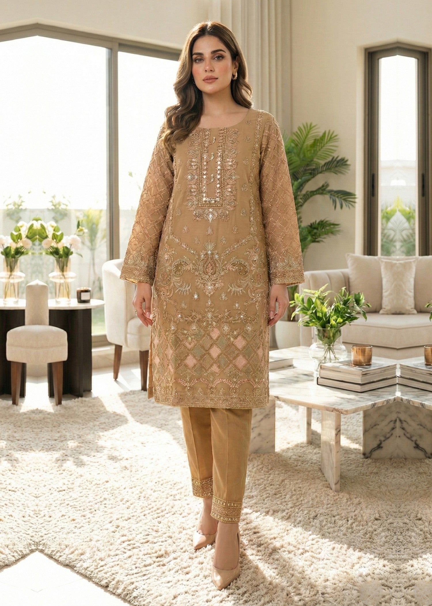 Diara Couture ASEES US 504 MARI GOLD Women 3pcs