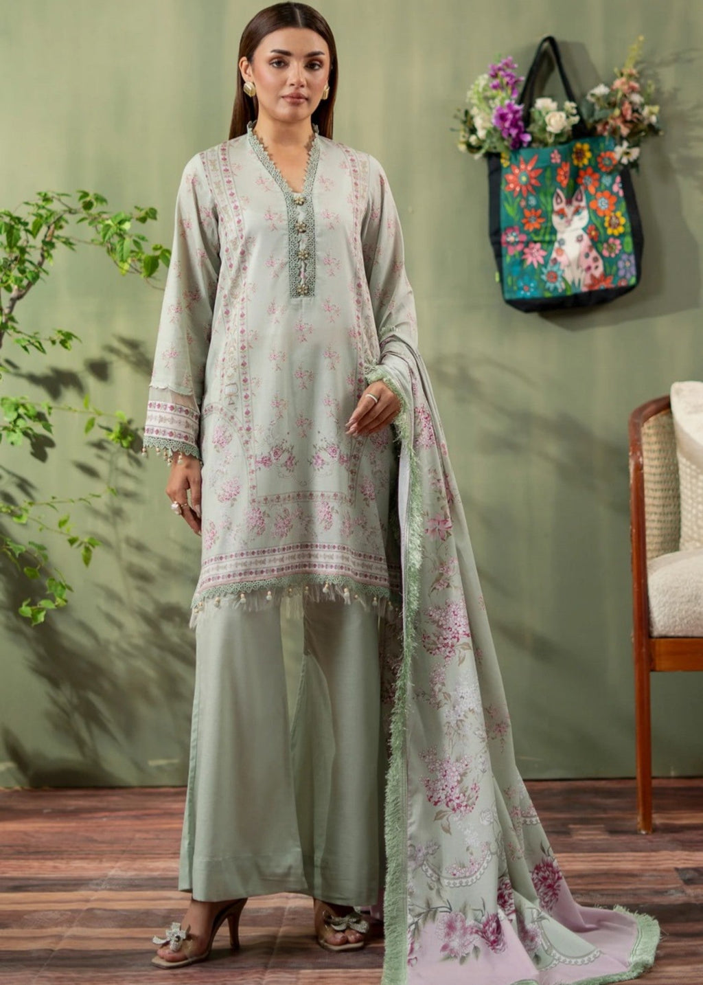 Mausammary Prints Pret Freesia Women 3pcs