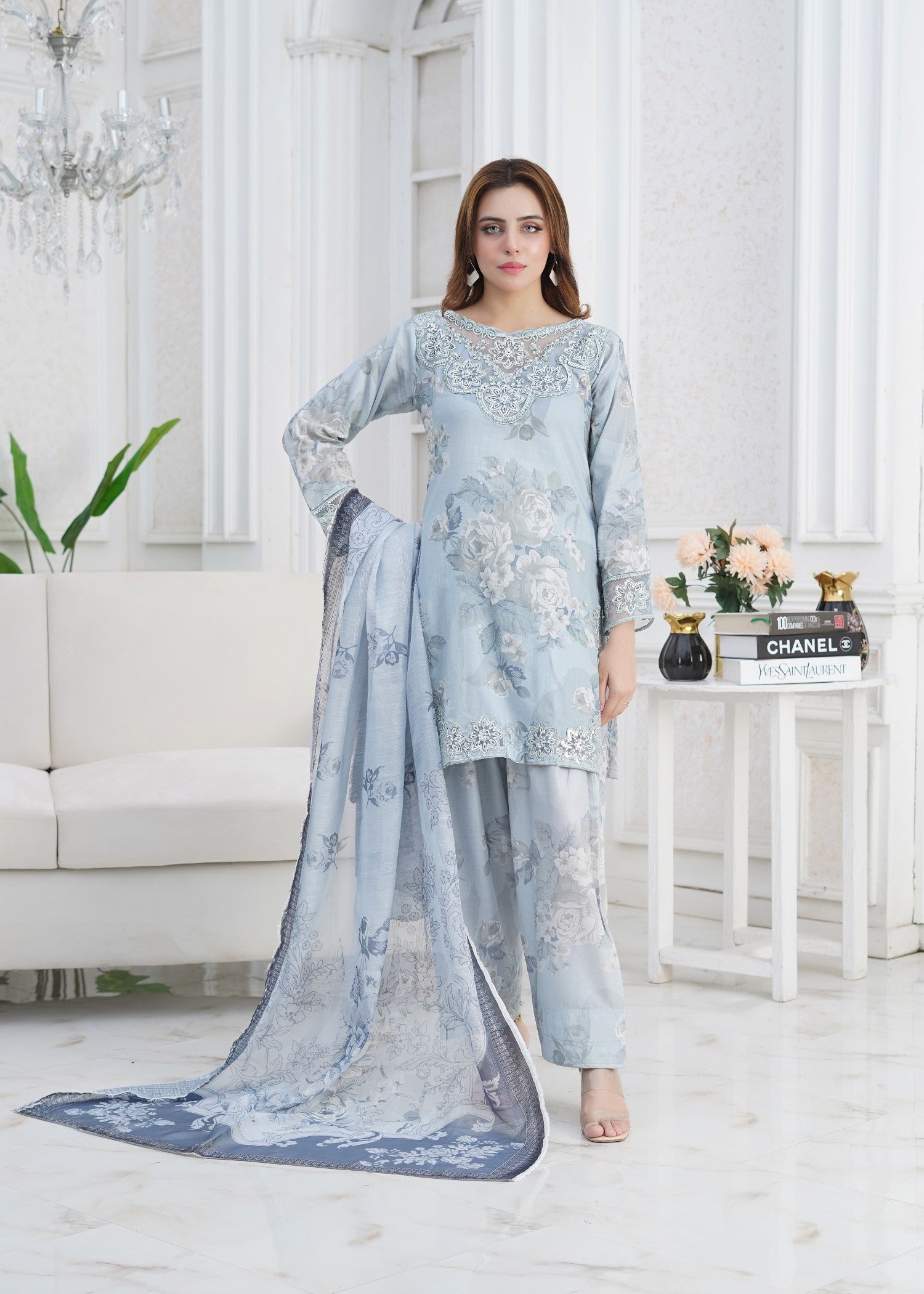Mh Cloth House AABSHAAR Women 3pcs