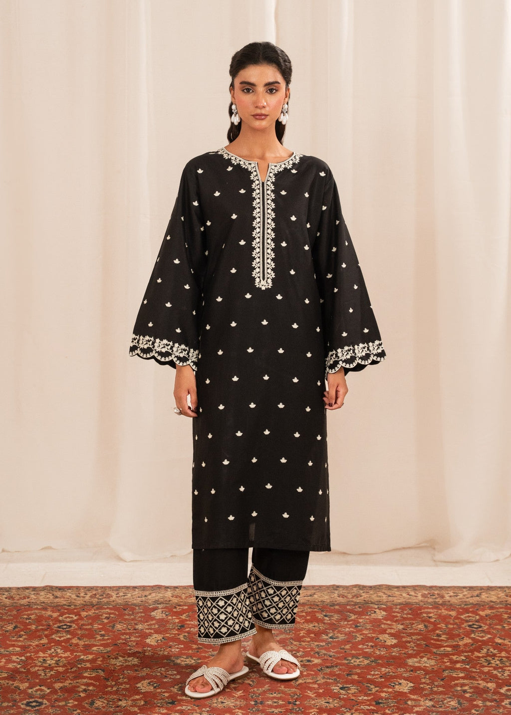 Chaudhary Arts Black hock Women 2pcs