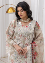 Suits By Sadia Multi floral xpression Women 3pcs