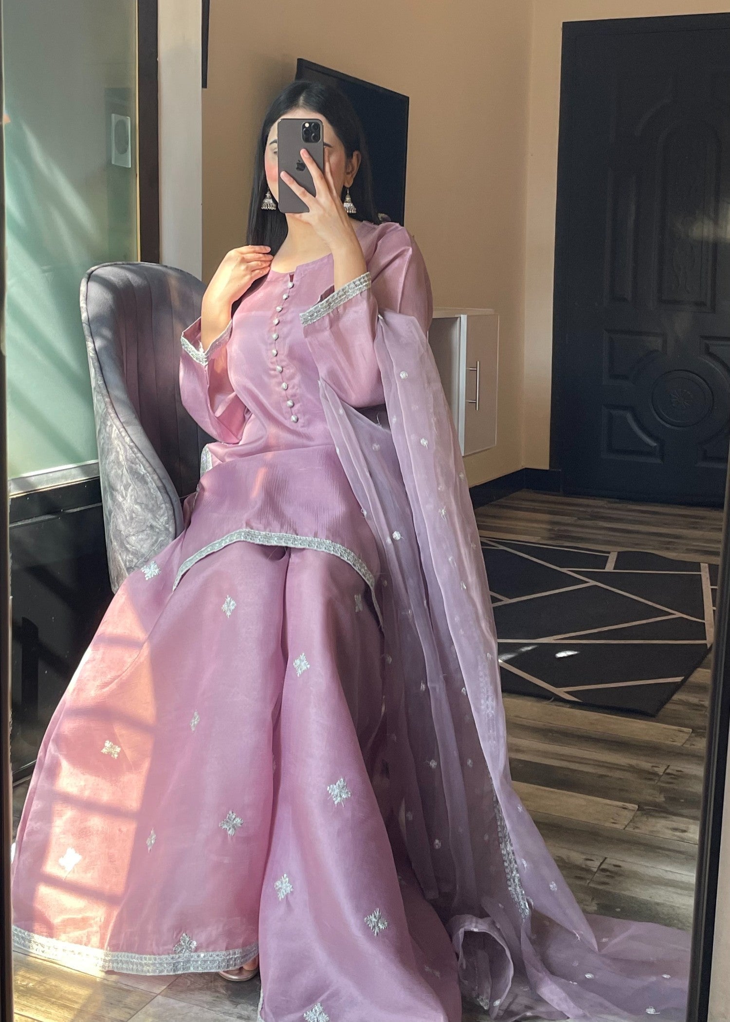 Shehroz Fashion Pink Serenity Women 3pcs