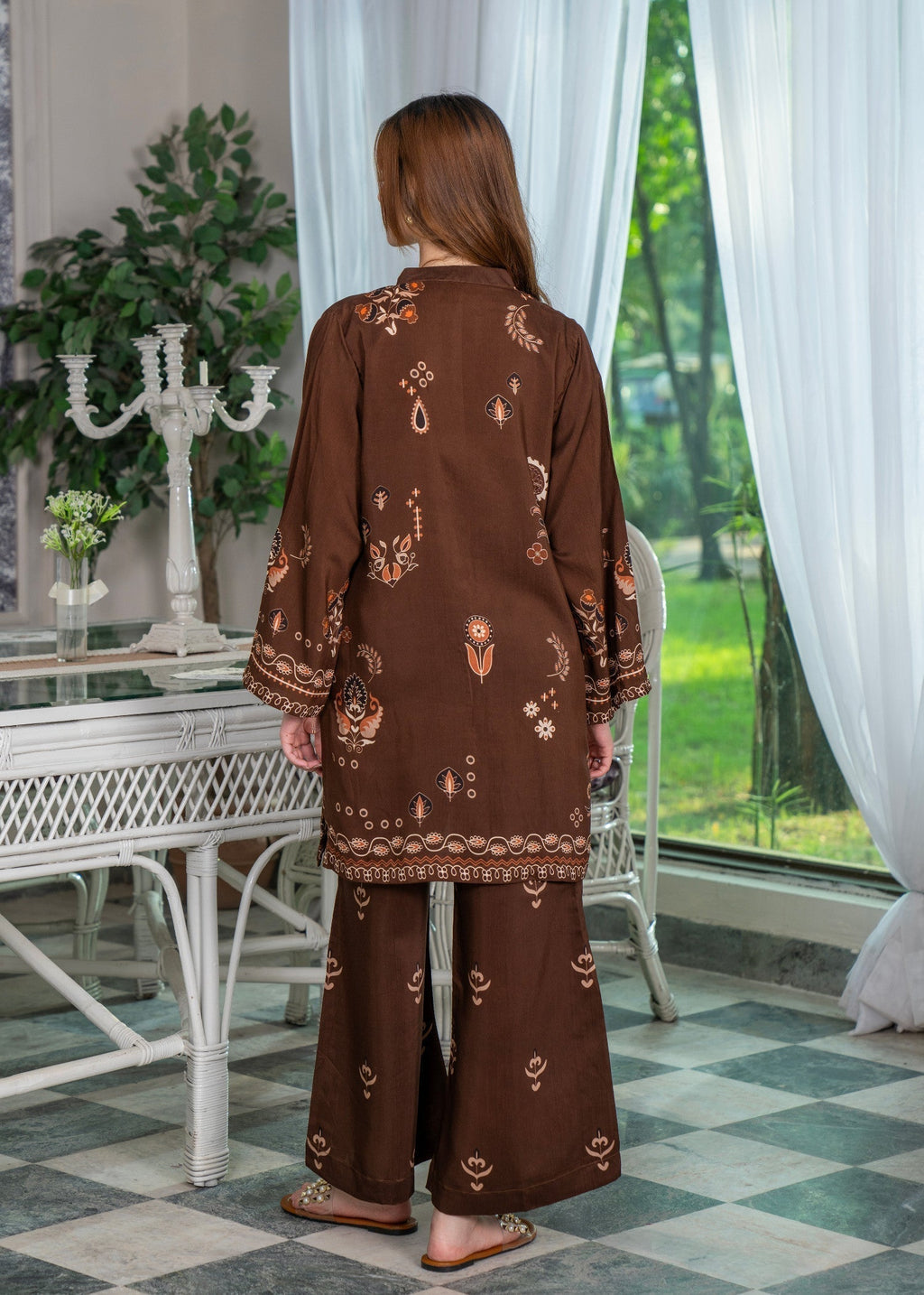 Shanaya Espresso Women 2pcs