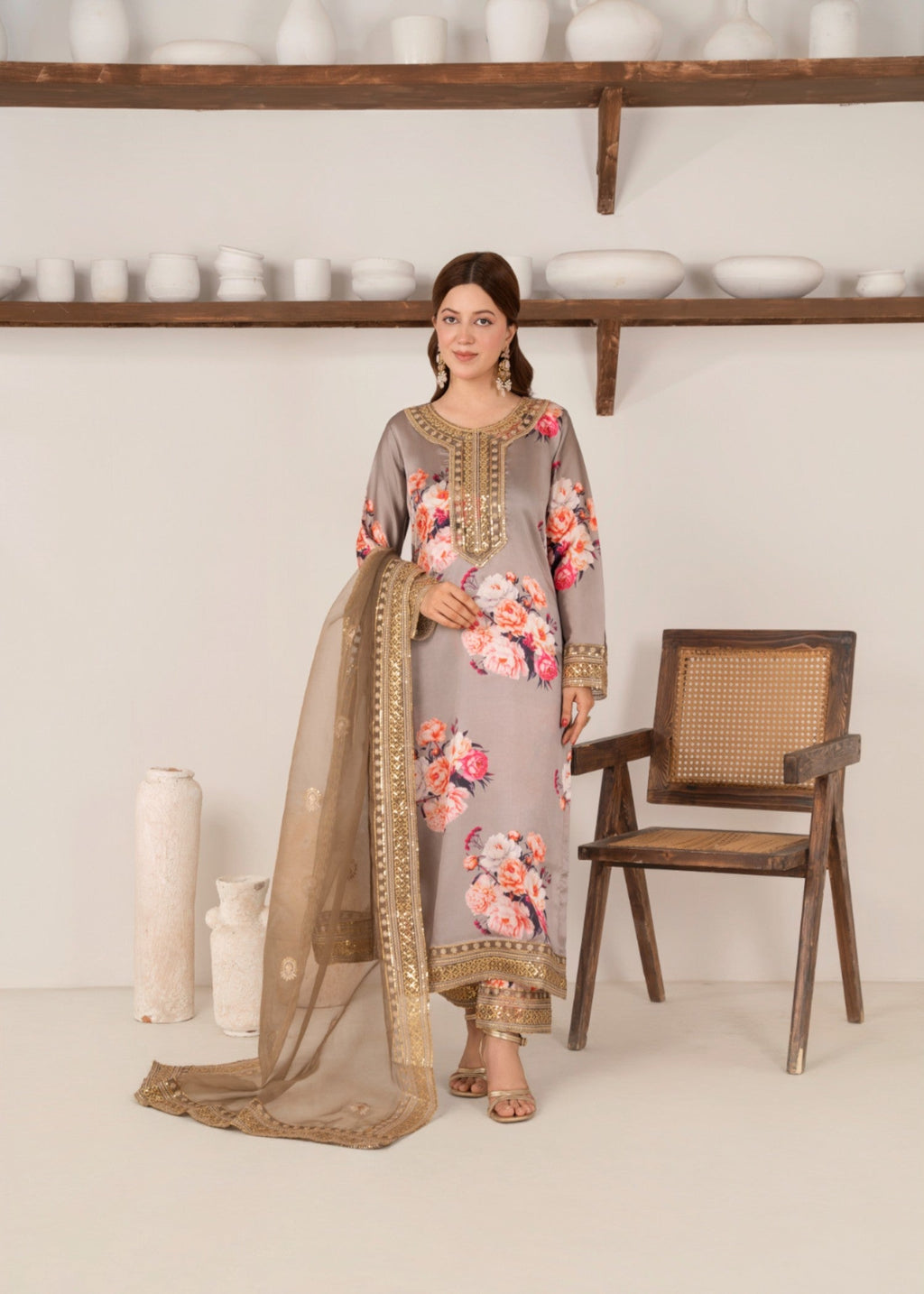 Mehrunisa Cloudina Women 3pcs