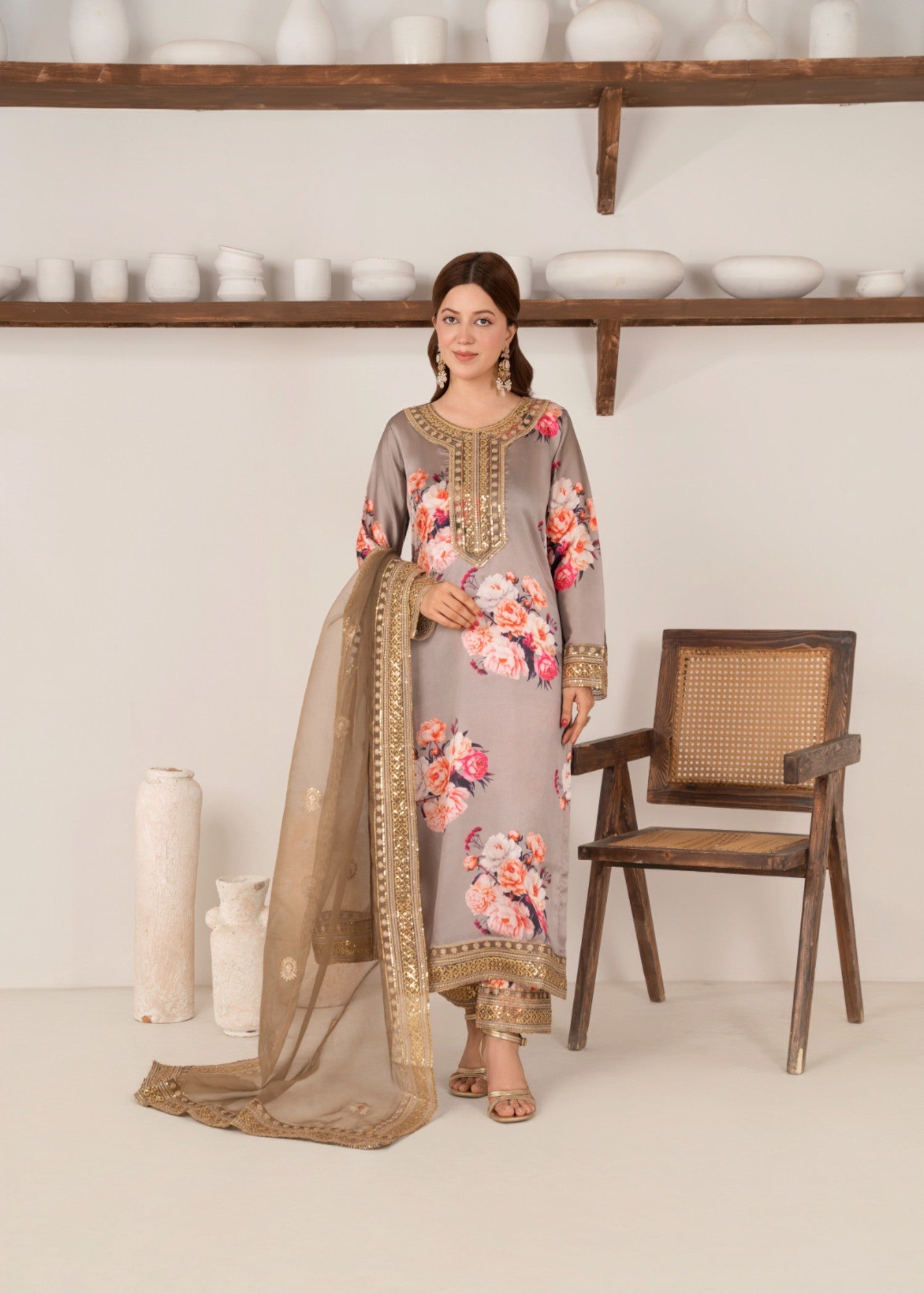 Mehrunisa Cloudina Women 3pcs