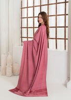 Yolo Pret Alpine Velvet Shirt with Velvet Border Shawl and Plain Trouser AML W25 0012 Women 3pcs