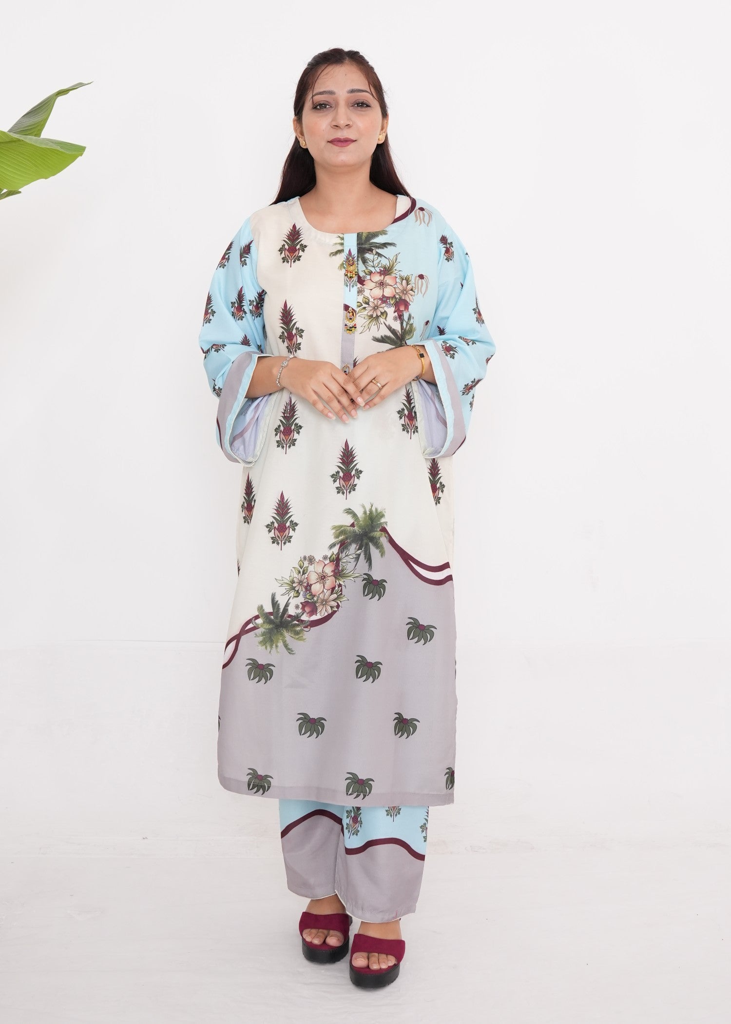 Shefoze Clothing merry flower Women 2pcs
