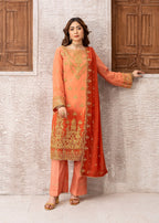 Kanwal Zainab Amber dusk Women 3pcs
