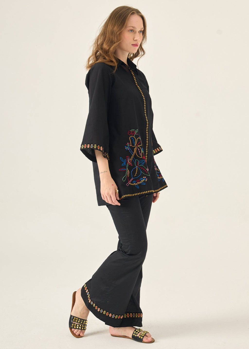 Kiara Elara – Embroidered Co ords Set Women 2pcs