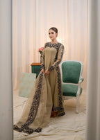 Alyssa BEIGE TAIL SUIT ALL303 Women 3pcs