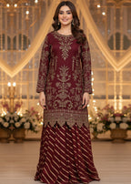 Diara Couture AURORA US 583 MAROON Women 3pcs