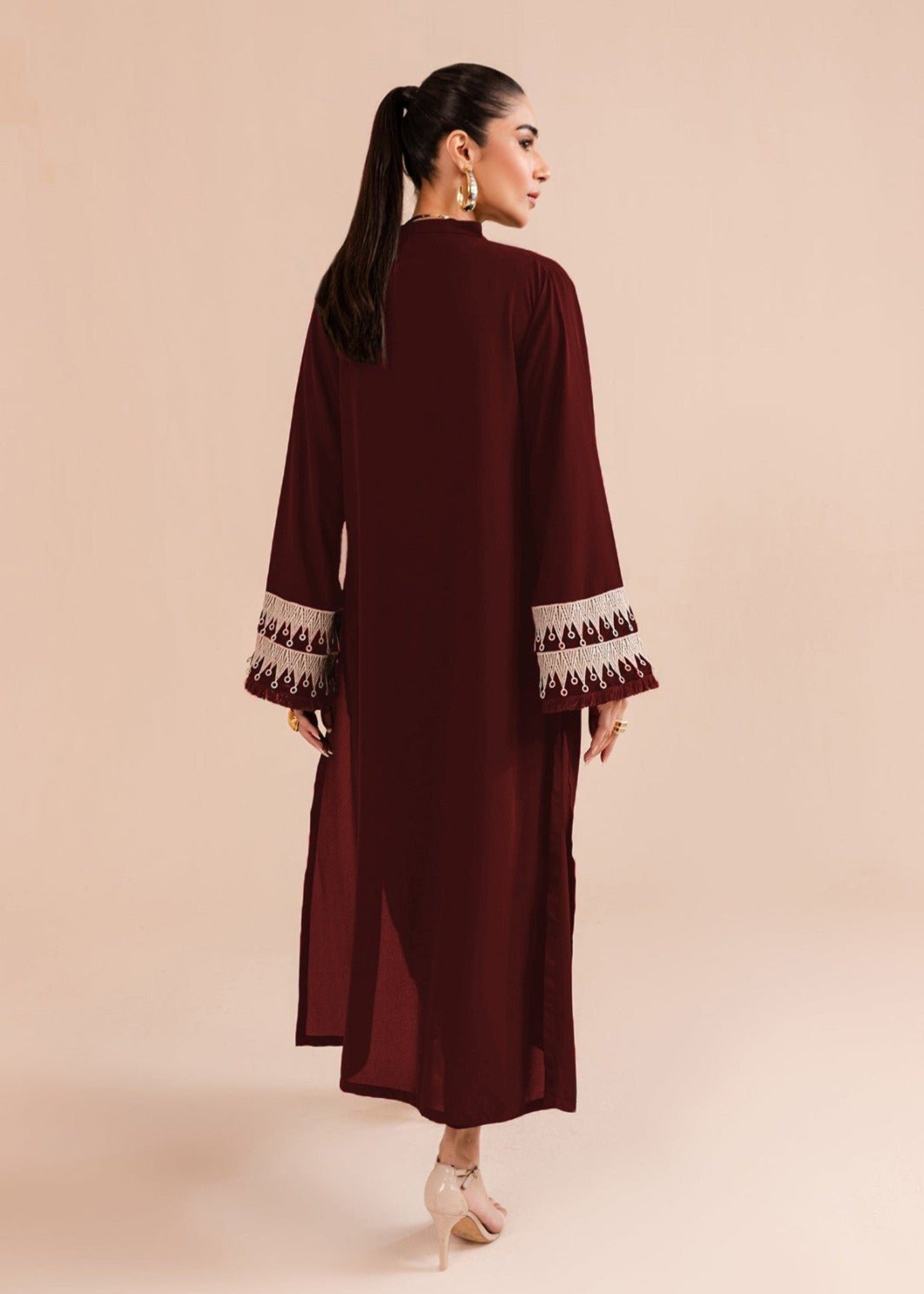 Peach Republic Classic Lace Dress 02 Women 2pcs