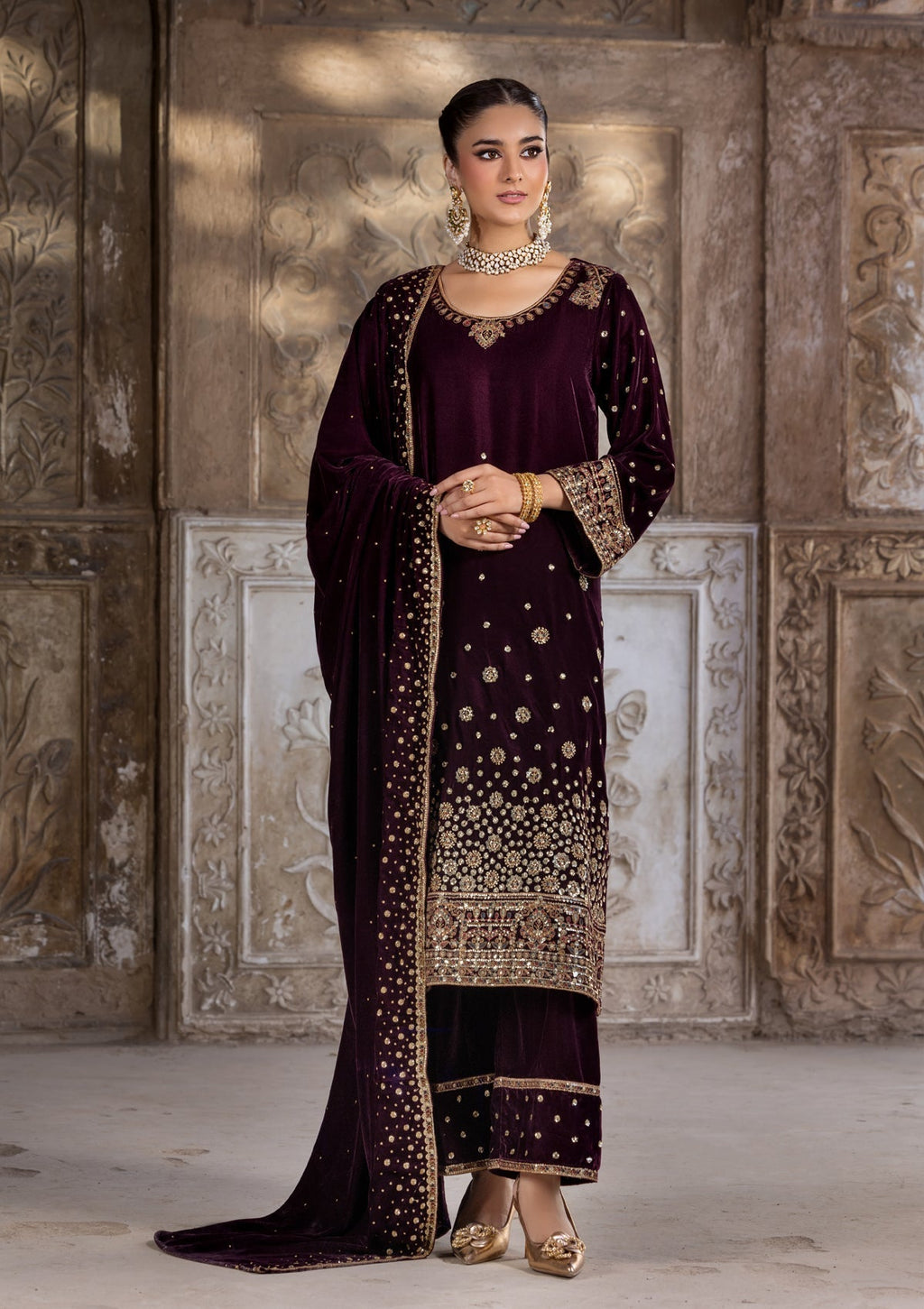 Bin Tayyab BT006529 MRN Women 3pcs