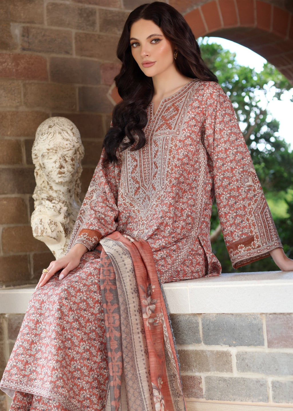 Mohagni BLS 52 STITCHED I UNSTITCHED Women 3pcs