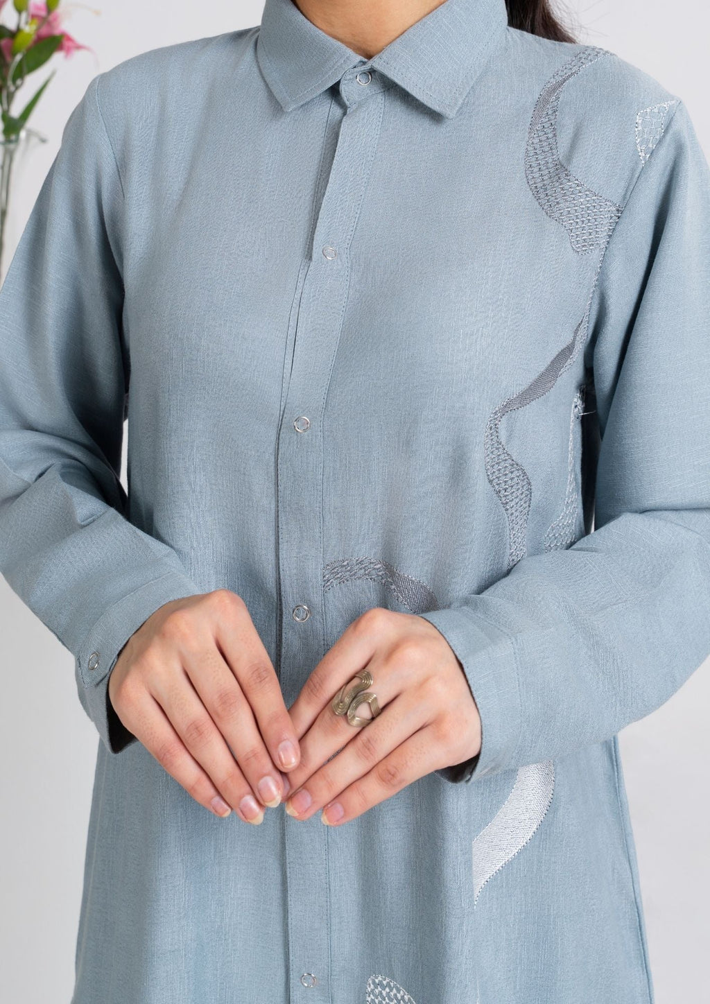 Jupiter Embroidered Silk Karandi F25 0022 Women 2pcs