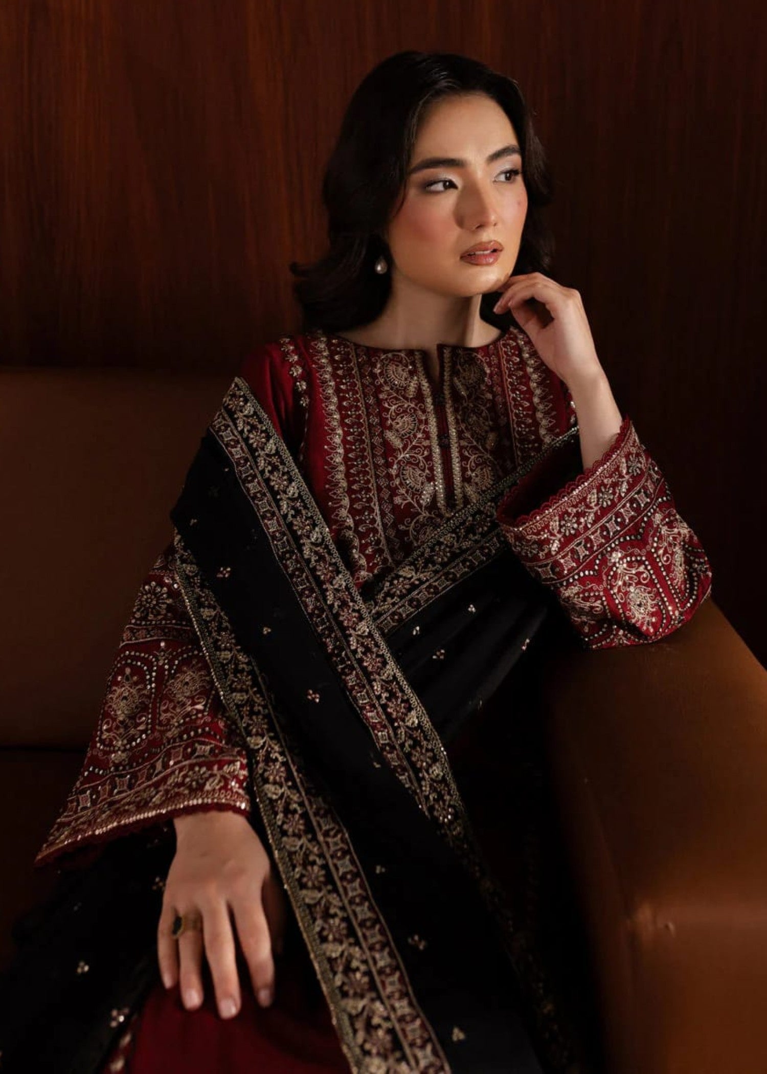 Tehzeeb Libas ROYAL PRET EMBROIDERED Women 3pcs