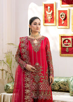 Suits By Sadia Hoty pinky Women 3pcs