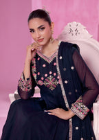 Abaan Zohan Zeenat Blue Women 3pcs