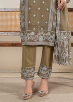 Four Season Boutique MAHROSE CHIFFON OLIVE GREEN Women 3pcs