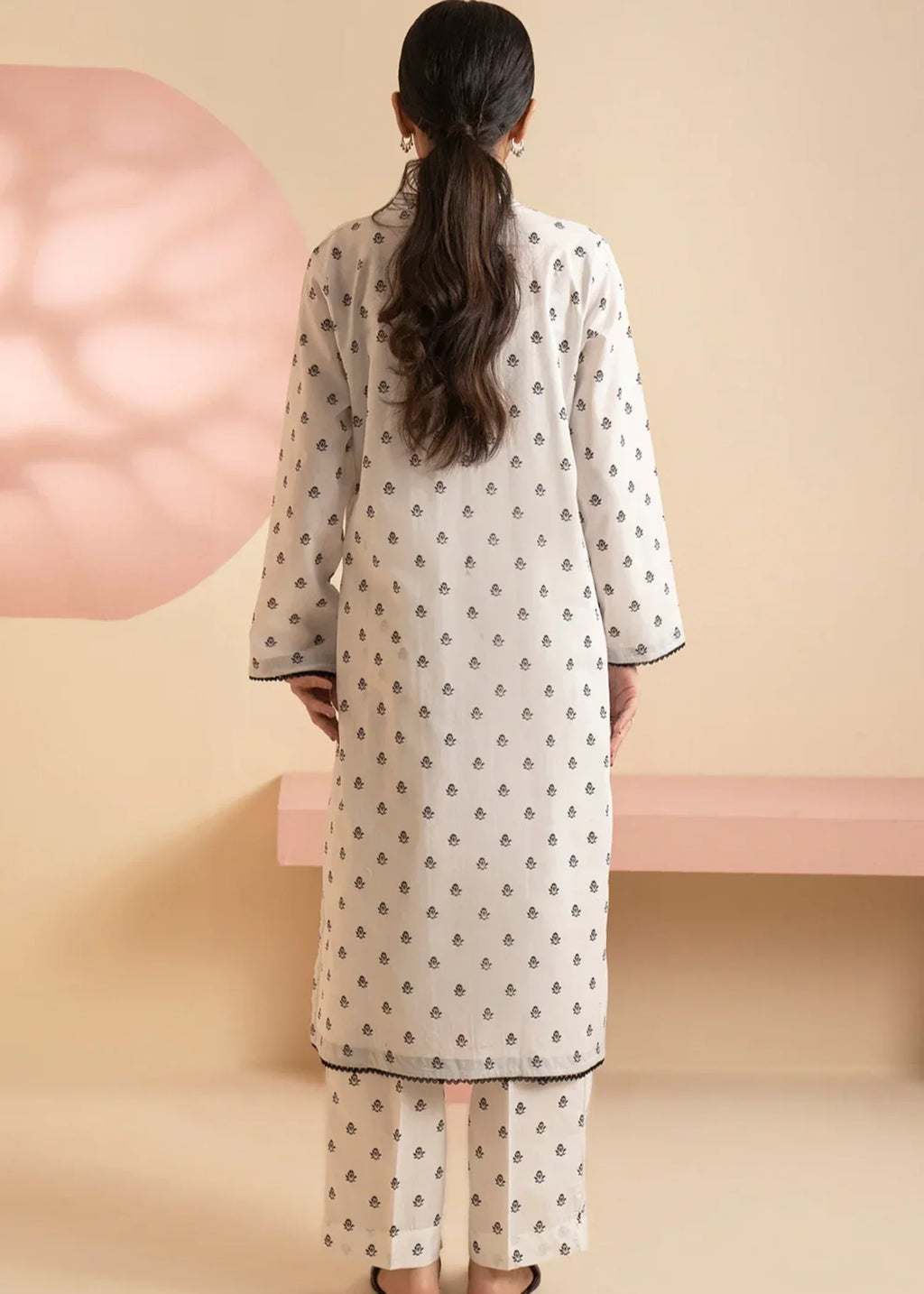 Zellbury WPS2521767 White Women 2pcs