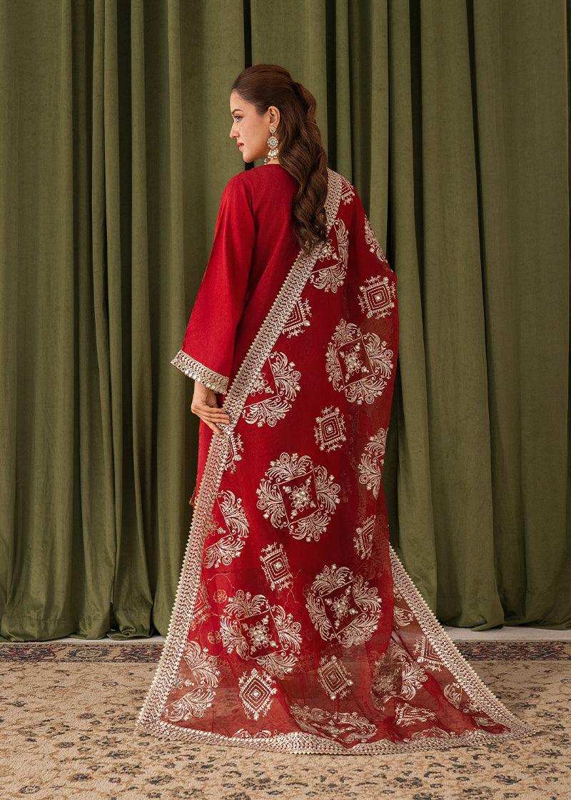 AATIQA Embroidered Korean Silk 72 Women 3pcs