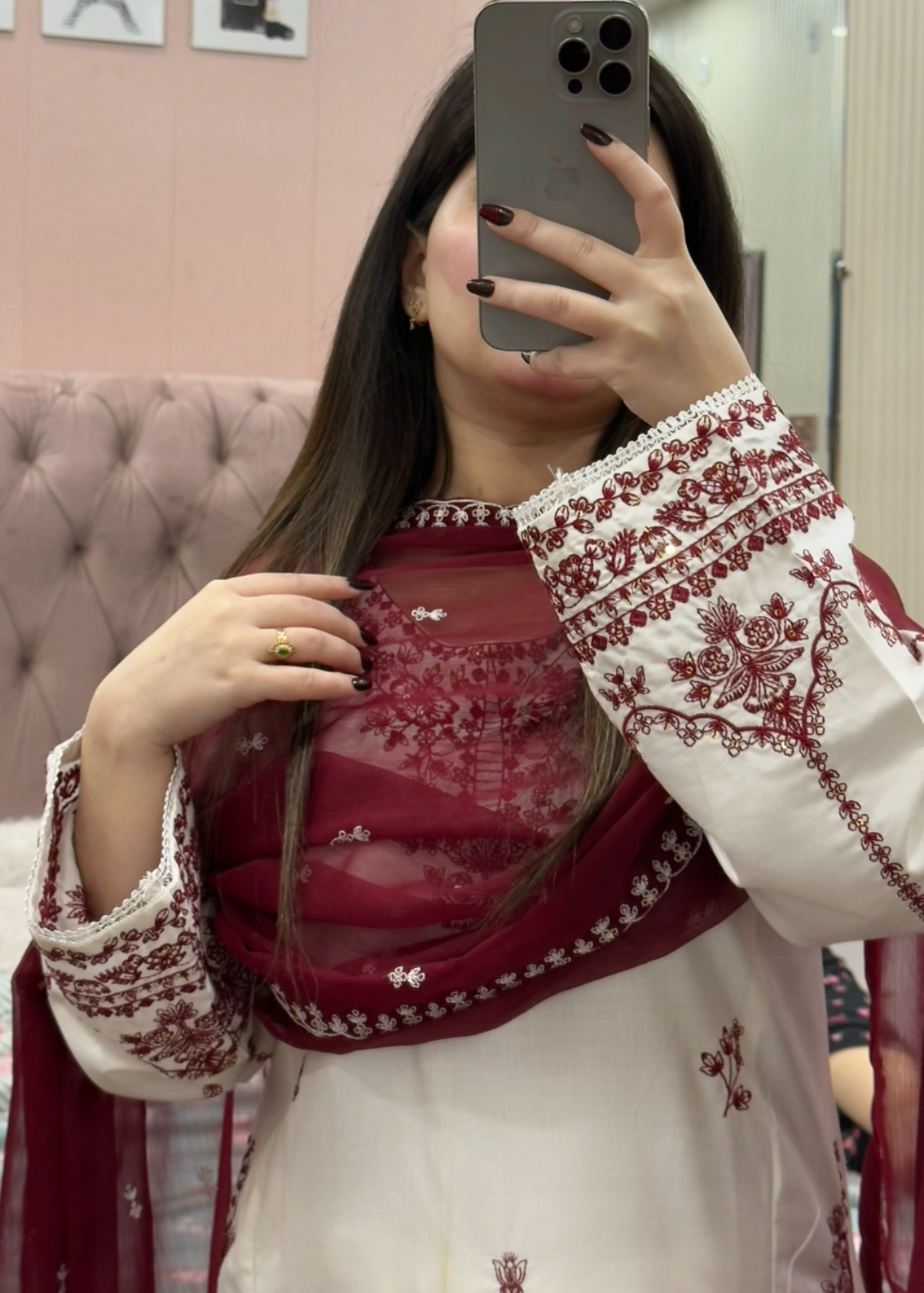 Tehzeeb Libas SNOW DROP Women 3pcs