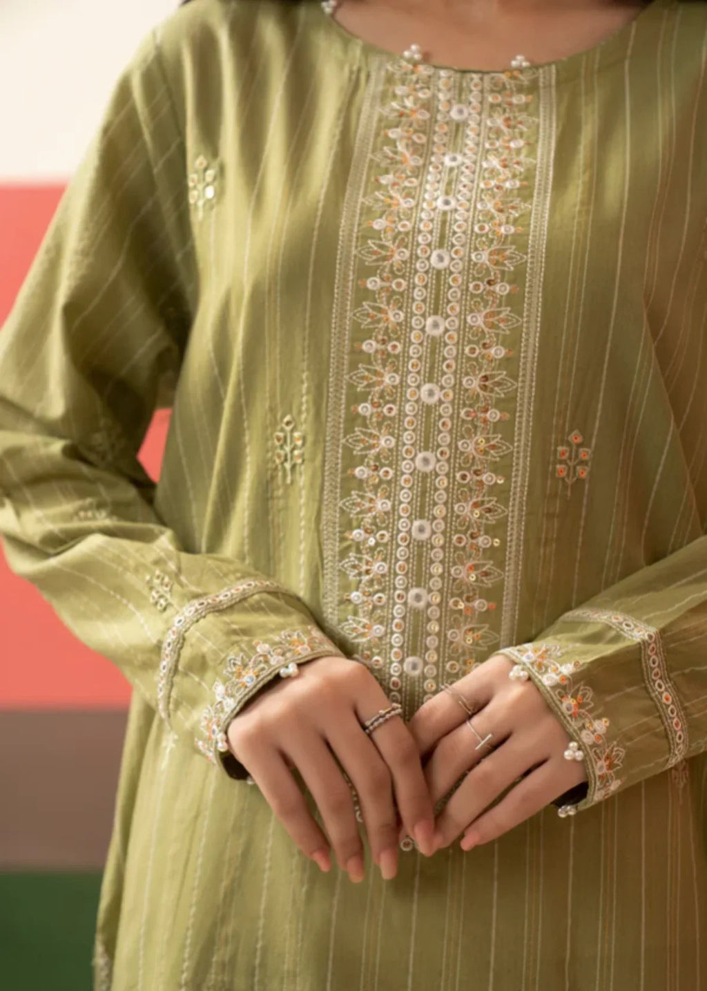 Zellbury Embroidered Kurta Dupatta Trouser WPW2433388 Women 3pcs