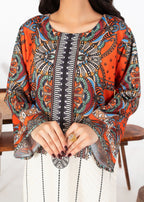 Stylish Collection ORANGE BLOOM Women 2pcs
