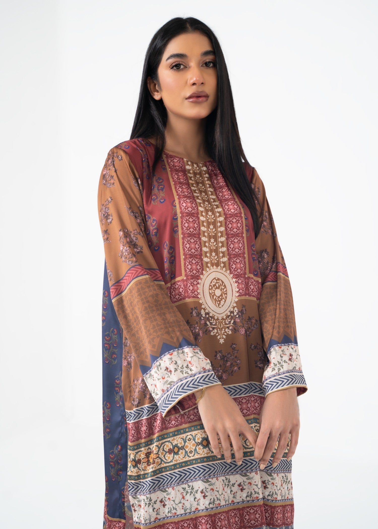 Bareen BSH26 KURTI Women 1pcs