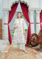 Safdar Embroidery Printed Pure Lawn Embroidered 03 Women 3pcs