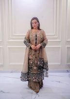 Fernazcouture Taupe Charm Women 3pcs