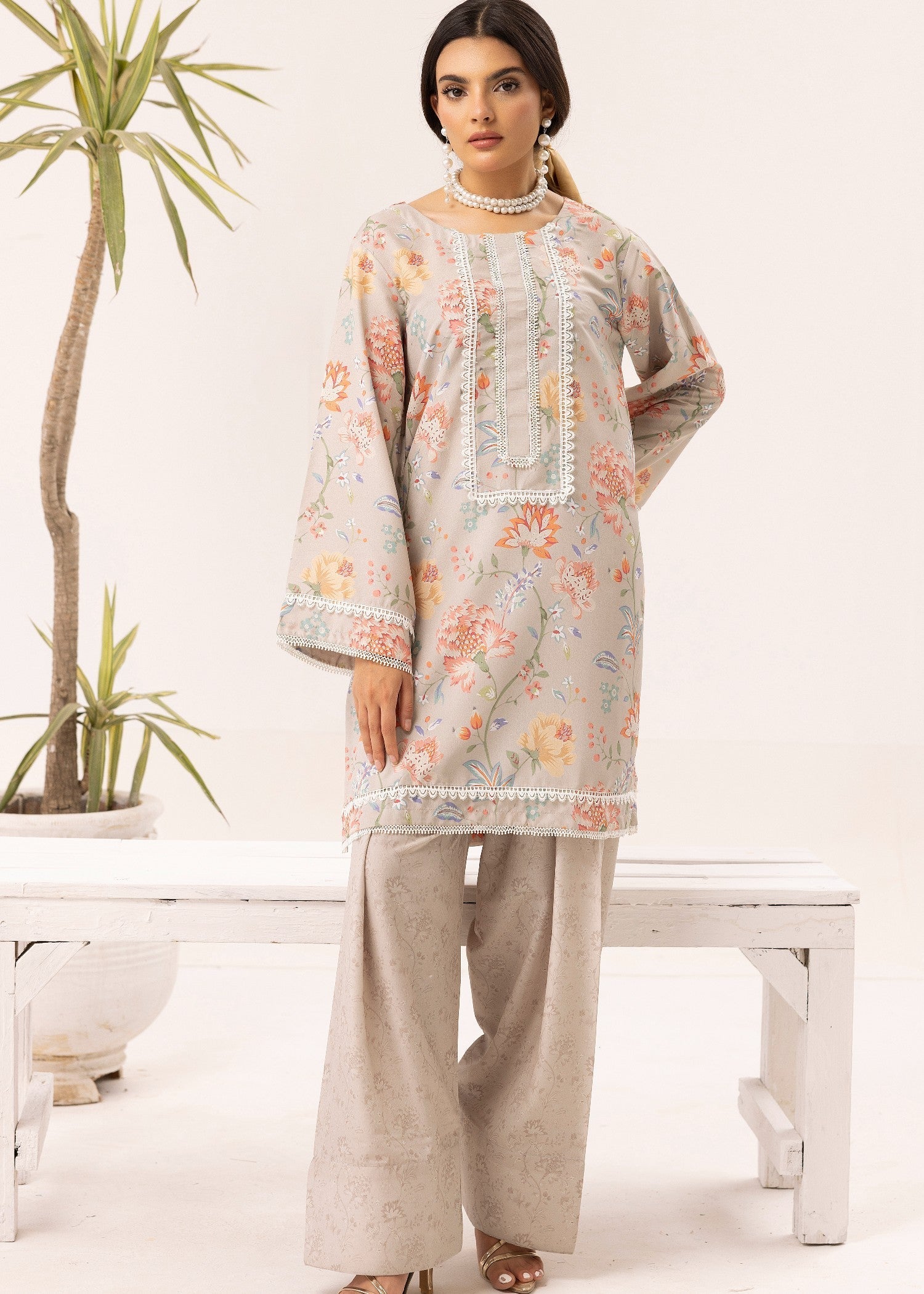 Aik Pret Floral Breeze CRP25 82 Women 2pcs