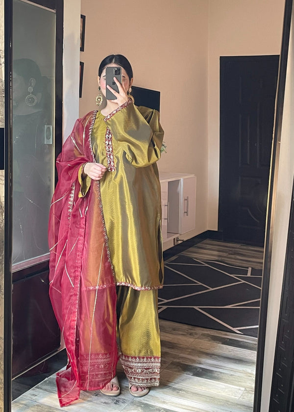 Shehroz Fashion Royal Rouge Women 3pcs