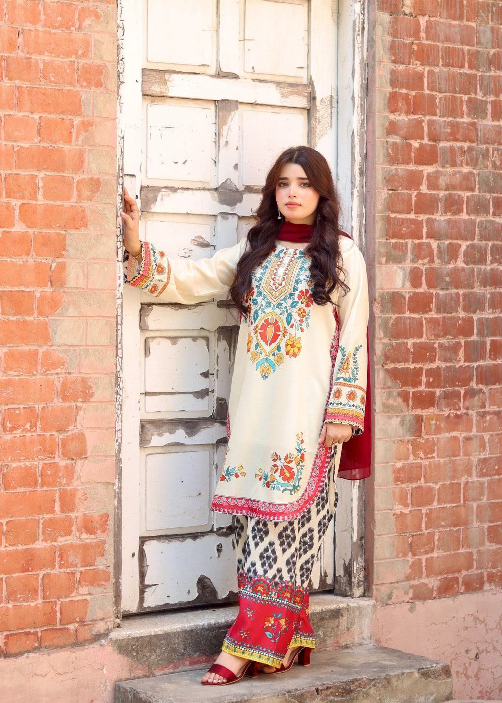 Gulposh Neeon (Digital Printed ) Women 2pcs