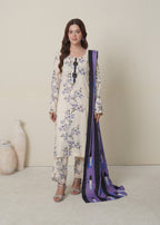 Aroshlay Linen Dress 2 | Unstitched Women 3pcs