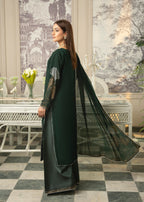 Maira Fashion Green Studded RhineStone Kurta Set Women 4pcs