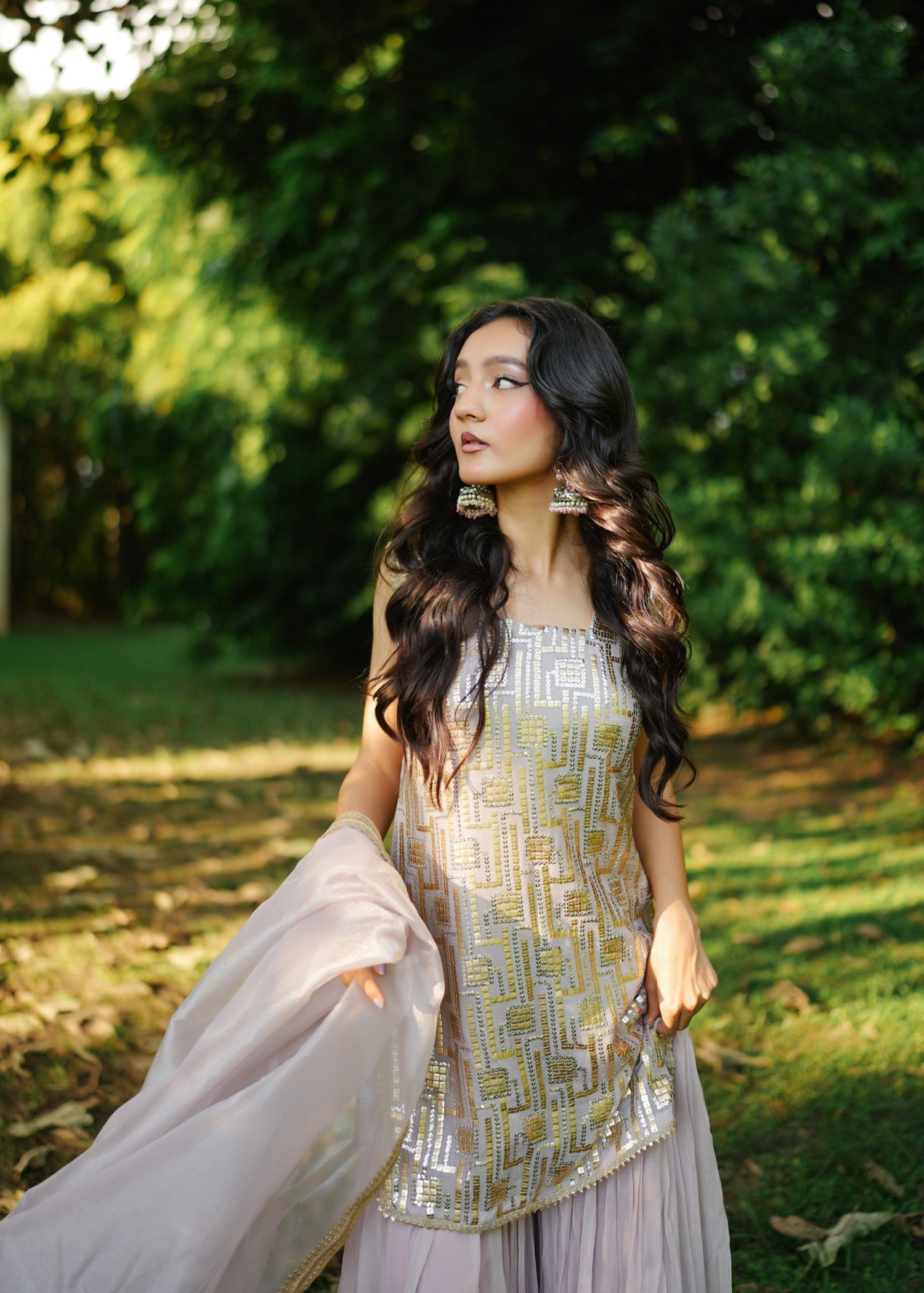 Fashion Trends 4 U Rabia's Sharara Women 3pcs