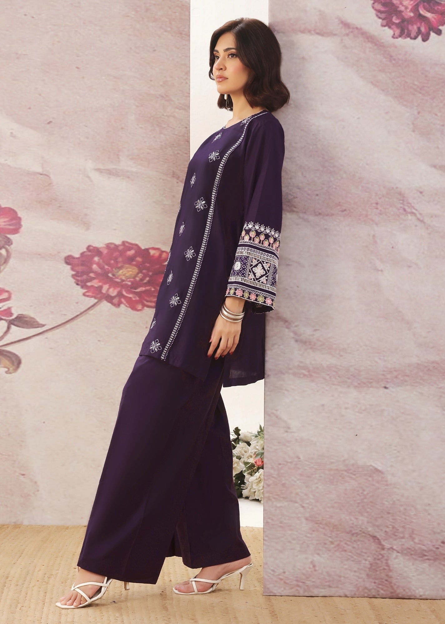 Ayra Pret Jugni Dark Purple Women 2pcs