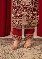 AATIQA Embroidered Chiffon Suit 85 Women 3pcs