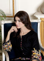 Hamna Kalim SHMAIL BLACK Women 3pcs