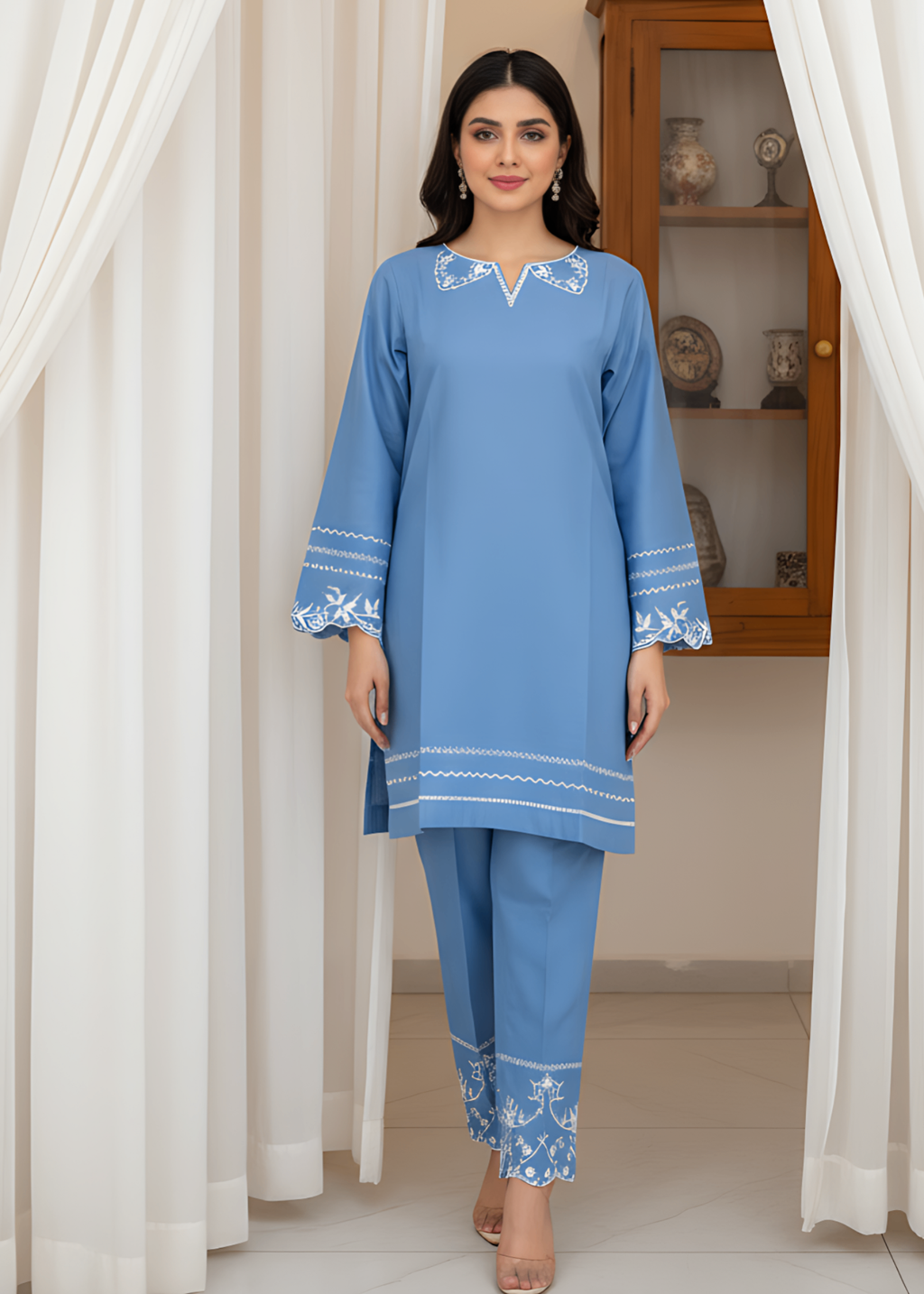 Sahibas By Mirza Minal Denim Women 2pcs