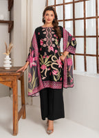 Sahibas By Mirza Zarqaa Black Women 3pcs