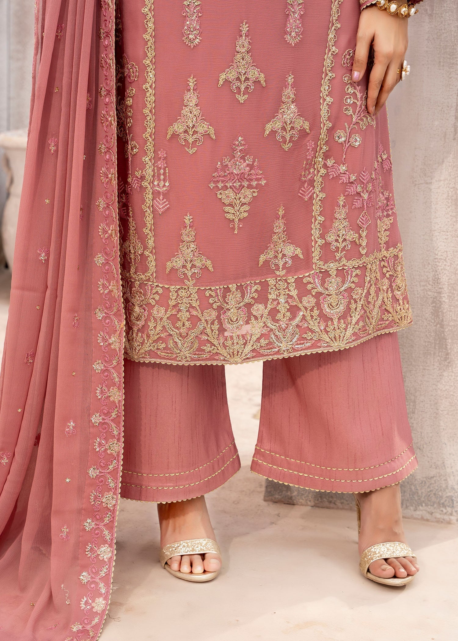 Kanwal Zainab Pink Glow Women 3pcs