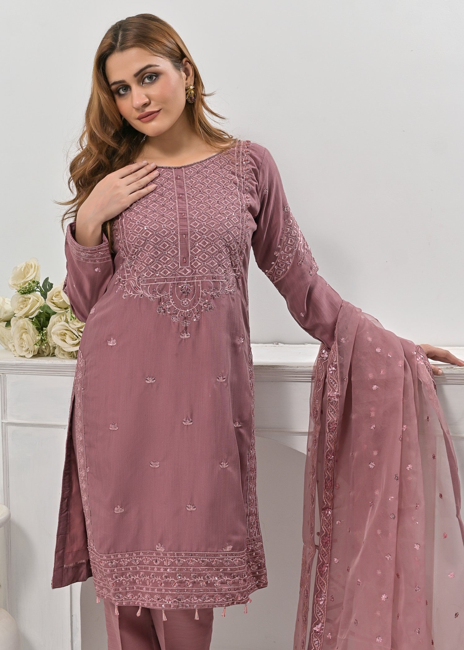 Qasim Anwer By Chandni Bridals ALIZEH Women 3pcs