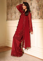 Azure Cherry Veil Women 3pcs