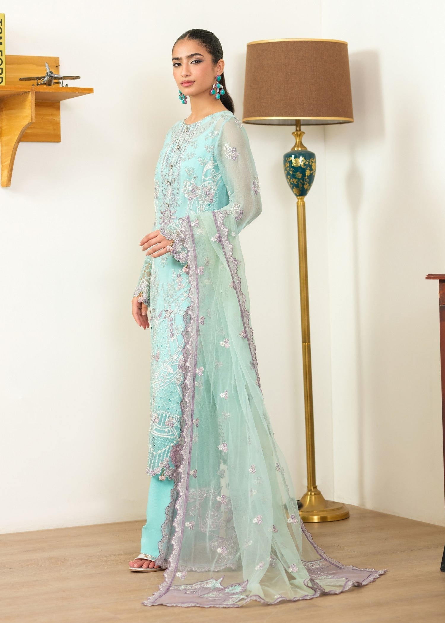 Waresha Frosted Azure WFE 08 Women 3pcs