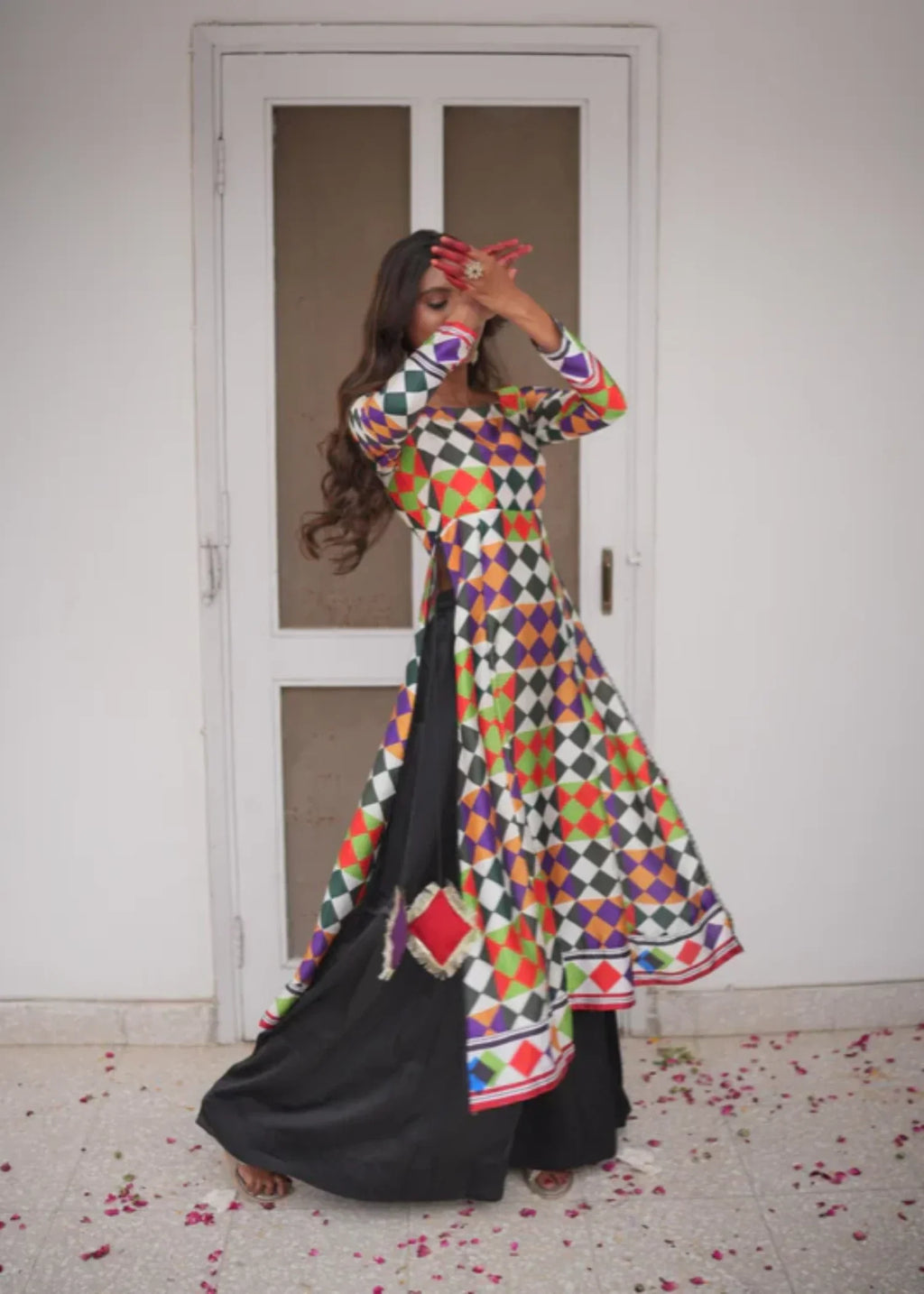 Ripret Checkered Suit Women 3pcs