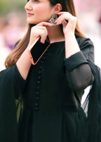 Miss & Mrs Chiffon black b Women 3pcs