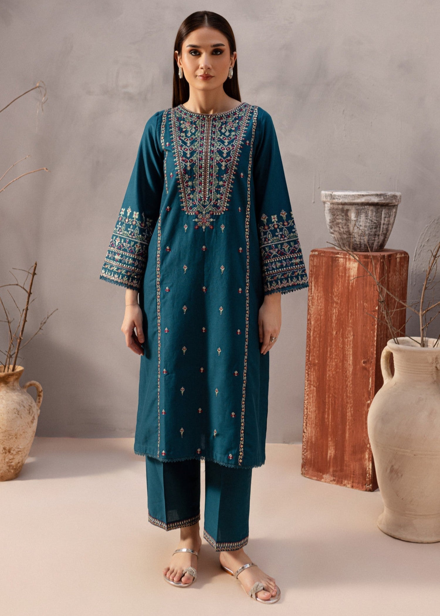 Saifron SEQUIN LAWN Women 2pcs