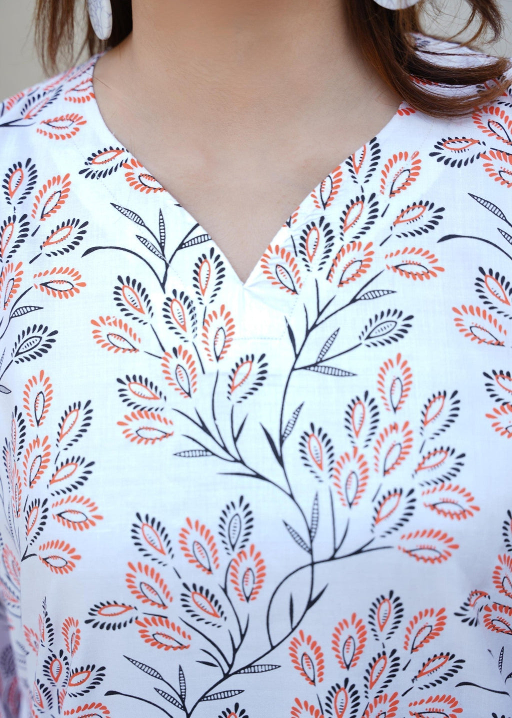 Chaudhary Arts Eden white Women 2pcs